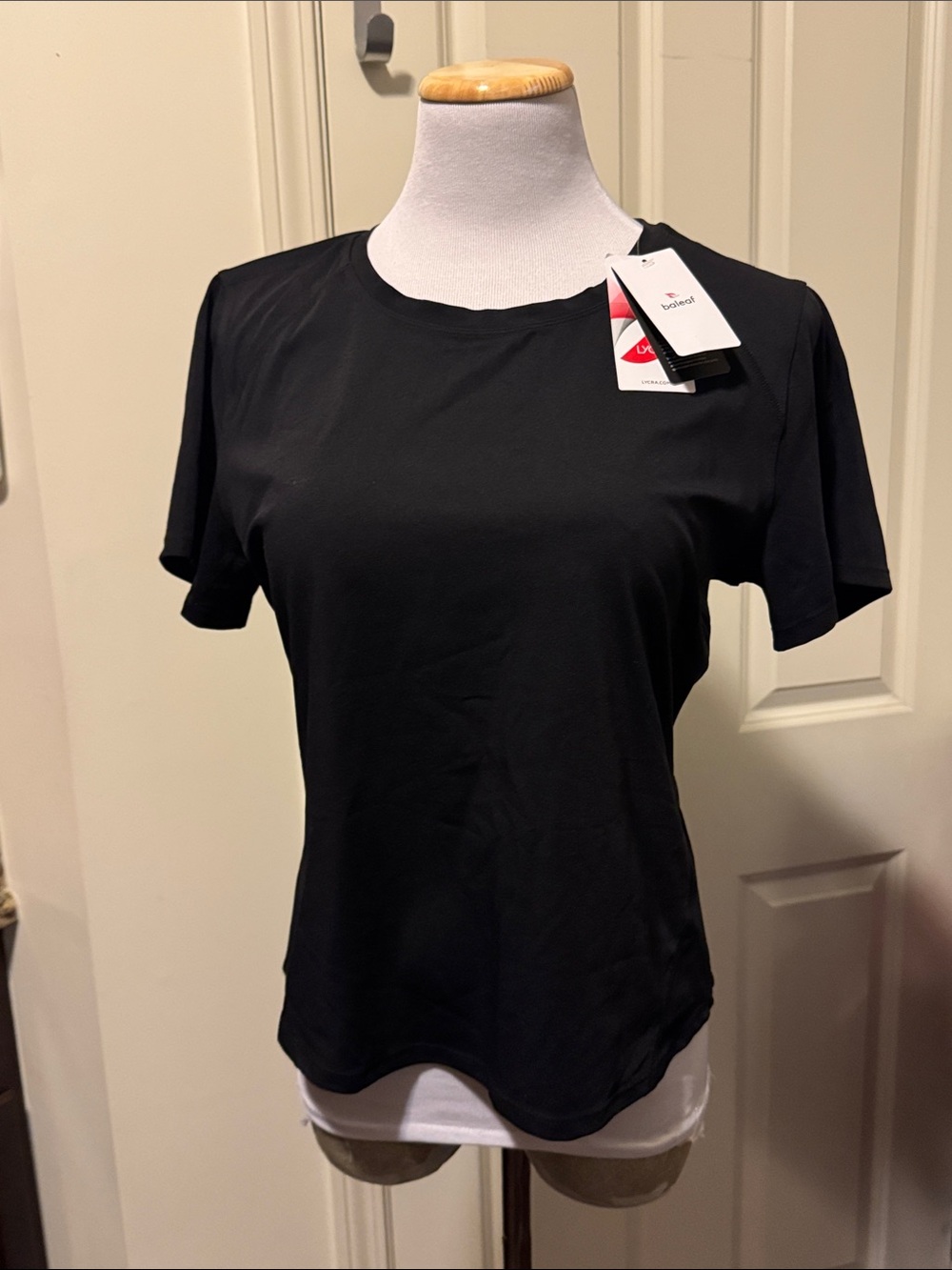 Baleaf Black Short Sleeve Athletic Tee